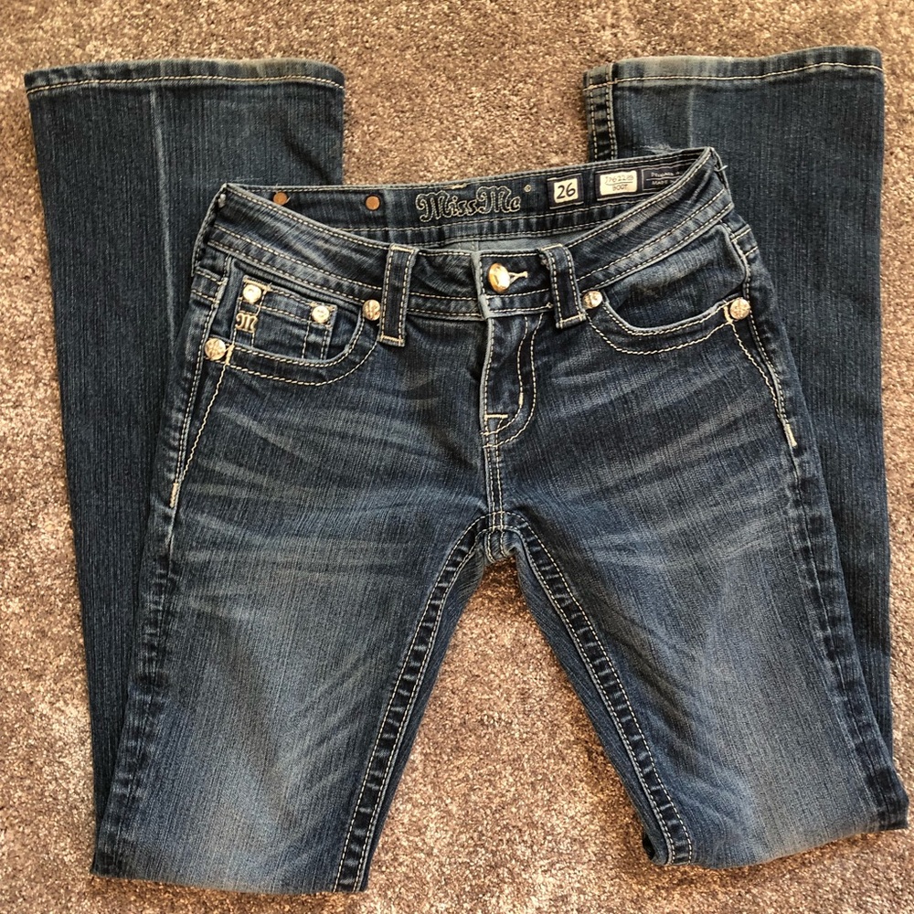 MISS ME BOOT CUT JEANS